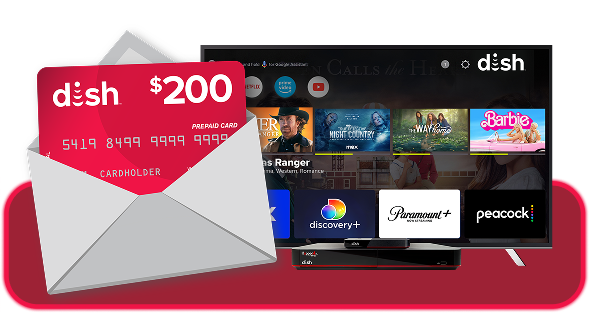 TV and Prepaid Card